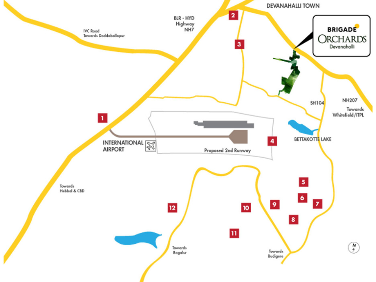 Brigade Orchards location-map